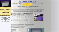 Desktop Screenshot of accessautomatics.co.uk